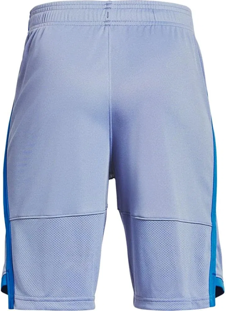 Детские шорты Under Armour Stunt 3.0, Washed Blue (420)/White — фото 2