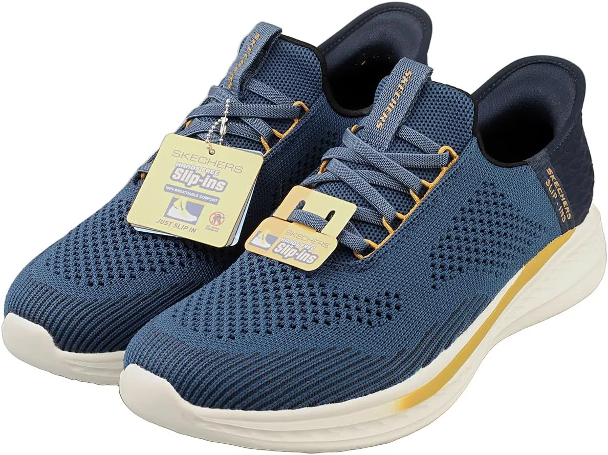 Мужские туфли Skechers Slade Quinto, синий — фото 3