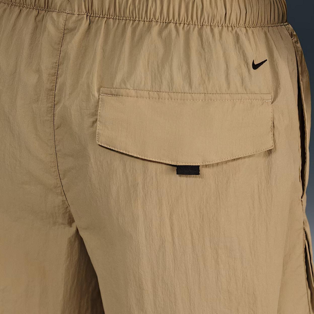 Мужские тканые шорты-карго Tech Nike, хаки — фото 4