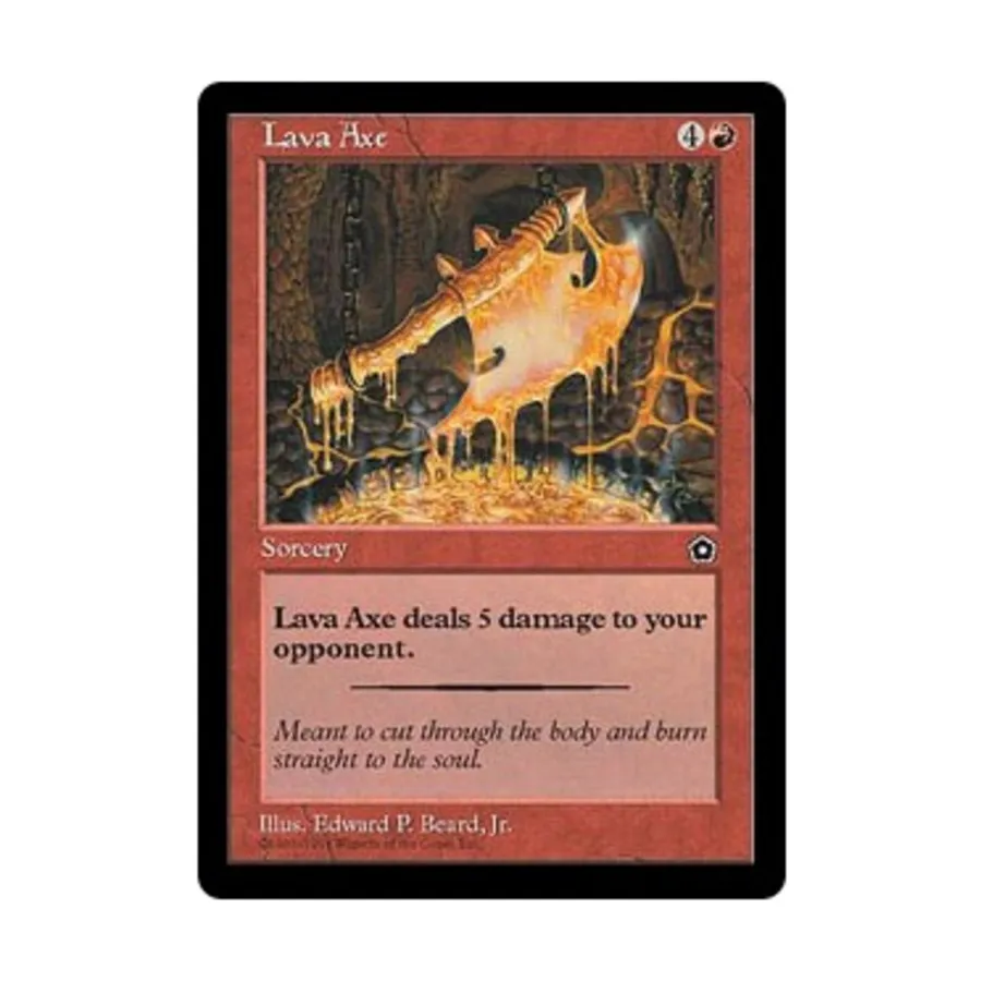 

CCG Лавовый топор (С), MTG - Portal 2nd Age