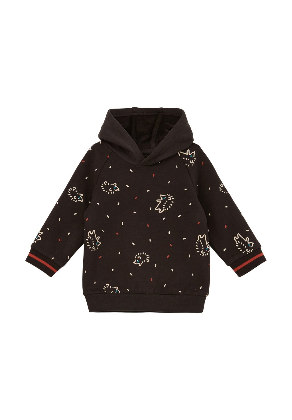 

Худи MIT ALLOVER PRINT s.Oliver, цвет dunkelbraun