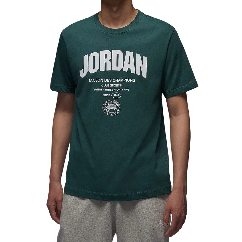 Футболка мужская Green, с круглым вырезом, средней посадки Jordan