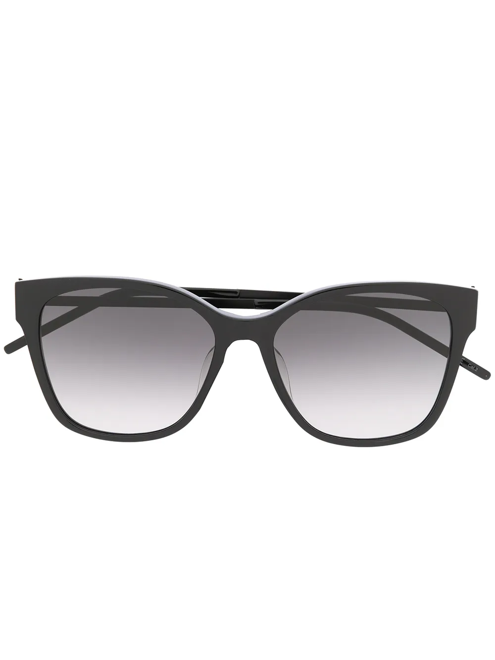 

Солнцезащитные очки в оправе 'кошачий глаз' Saint Laurent, черный