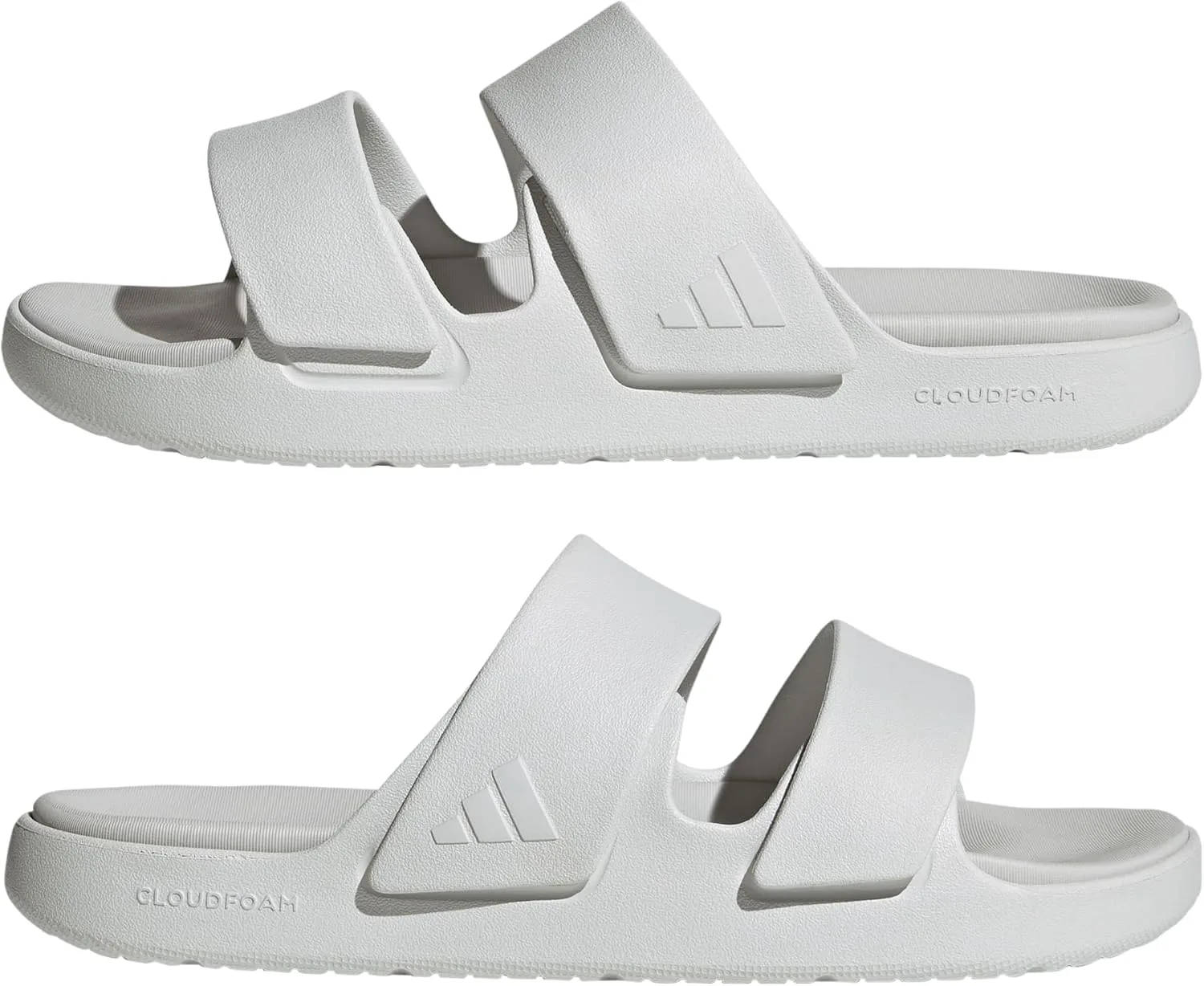 Шлепанцы Adidas unisex-adult Znscape, белый/серый — фото 2