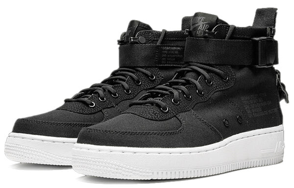 Кроссовки sf air force 1 mid Nike, черный — фото 2