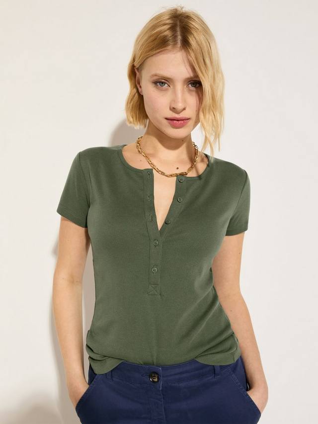 

Топ Kikki Henley Baukjen, Light Khaki