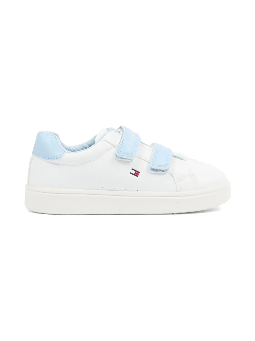 Кроссовки с ремешком на липучке Tommy Hilfiger Junior, белый — фото 2