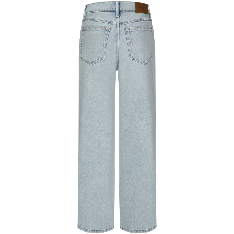 Calvin Klein Джинсы женские VRM Denim Light Blue Moderate Wide Leg — фото 4
