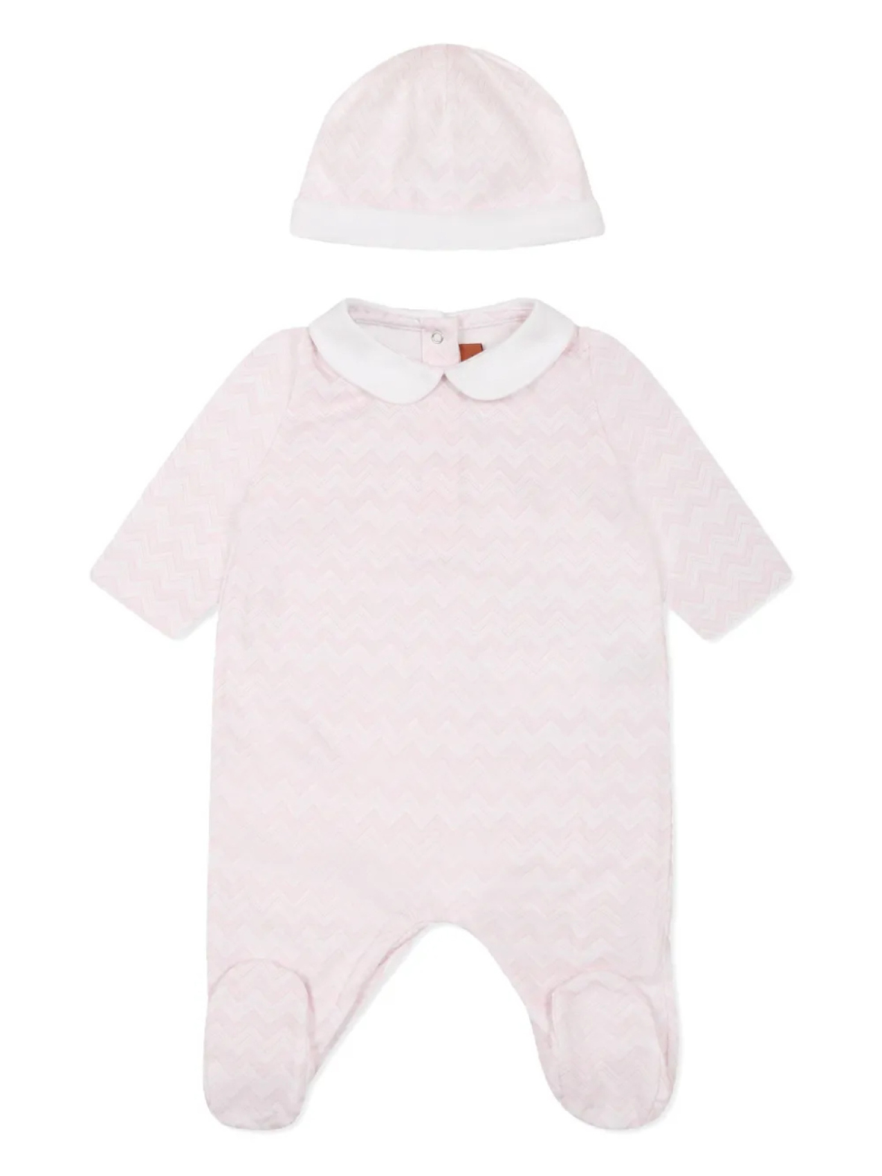 

Пижама хлопковая Missoni Kids, розовый