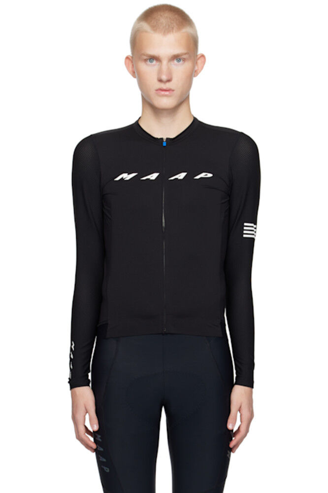 

Черная футболка Evade Pro Base LS Jersey 2.0 MAAP