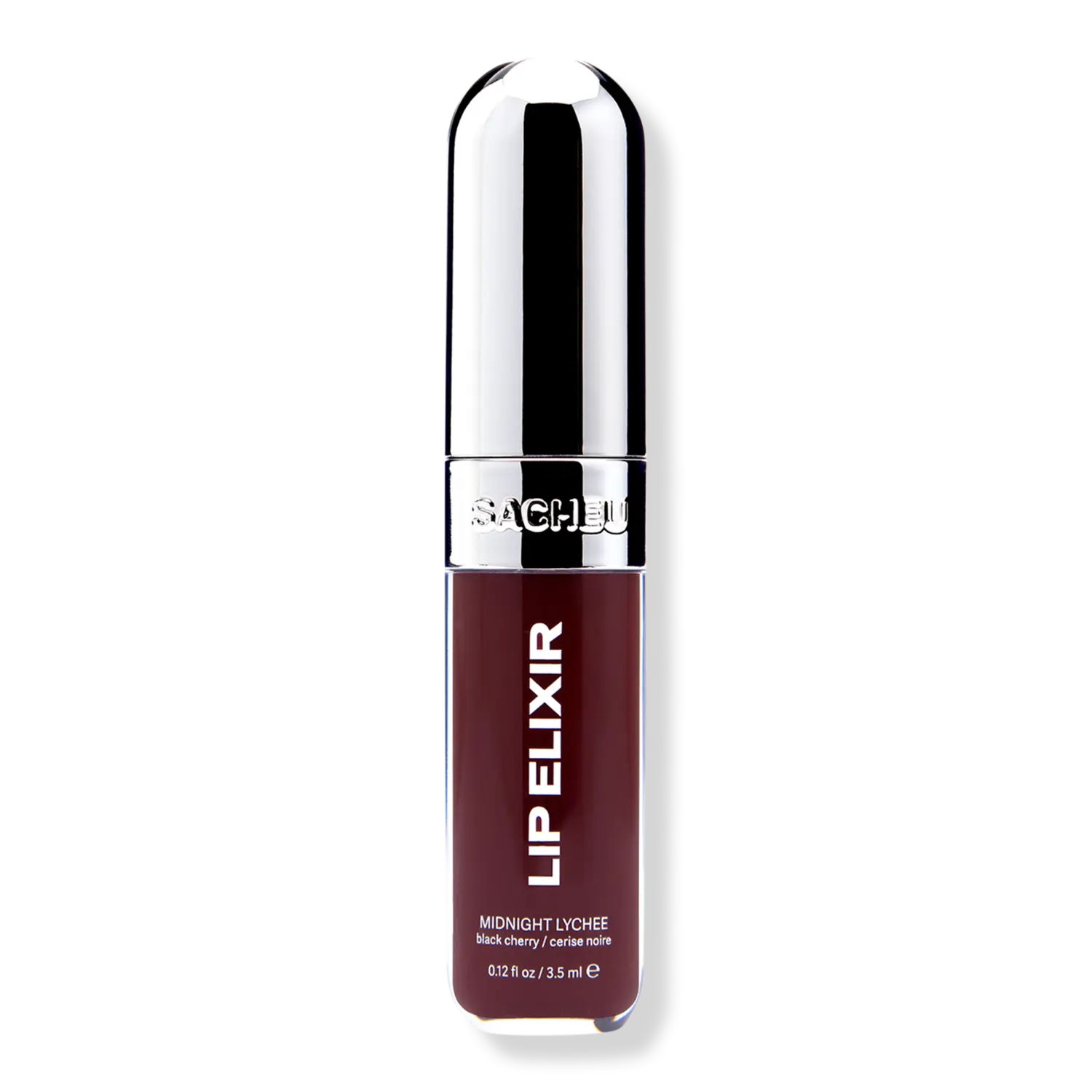 

Блеск для губ Lip Glaze Elixir SACHEU, Midnight Lychee (black cherry)