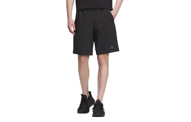 

AEROREADY повседневные шорты мужские черные Adidas, черный