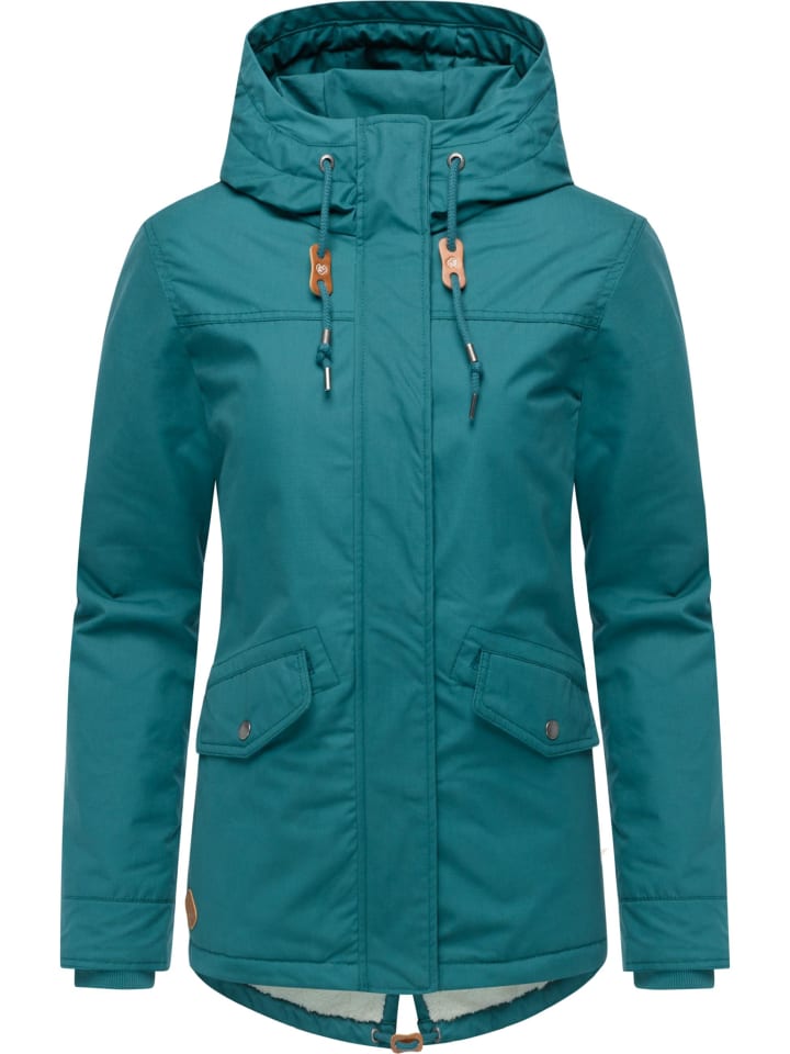 

Зимняя куртка Parkker Warm YOUMODO в цвете Ocean Green ragwear