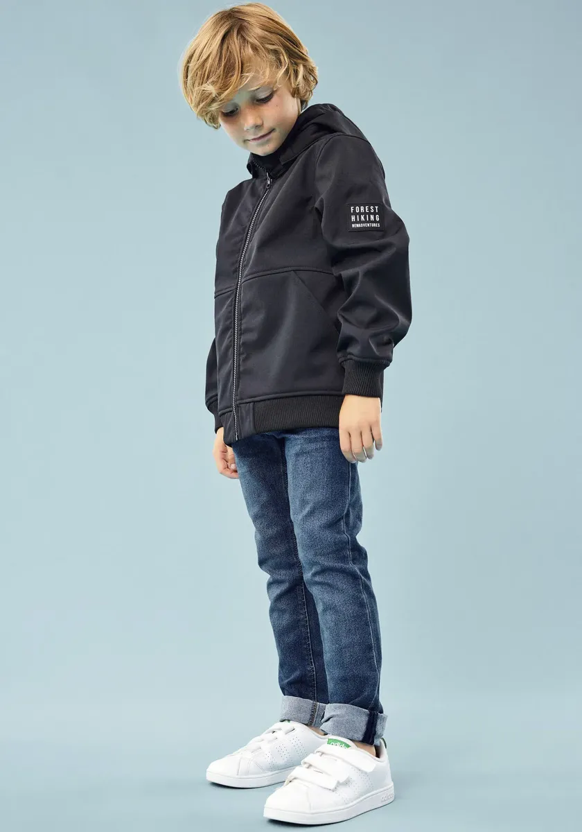 

Уличная куртка Name It "NKMALFA JACKET BADGE FO NOOS", с капюшоном, черный