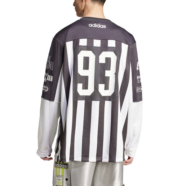 Спортивная футболка adilenium season 2 team '93 jersey 'white black' Adidas, белый — фото 2