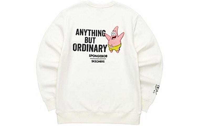 

Толстовка SpongeBob SquarePants X SpongeBob SquarePants унисекс Skechers, White-0074
