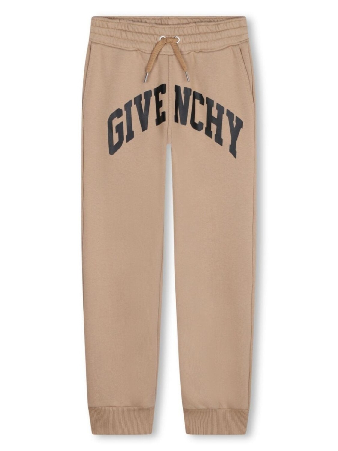 

Givenchy Kids спортивные брюки с логотипом, нейтральный цвет