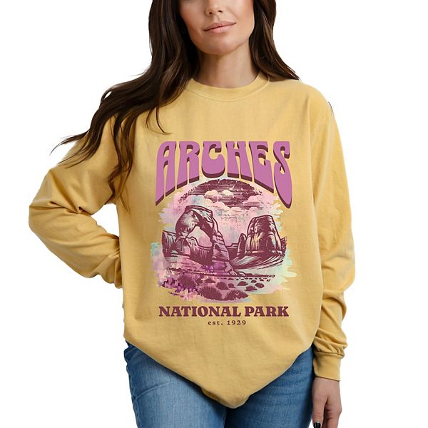 

Футболка с длинным рукавом Arches national park est 1929 Simply Sage Market, Mustard, Зеленый, Футболка с длинным рукавом Arches national park est 1929 Simply Sage Market, Mustard