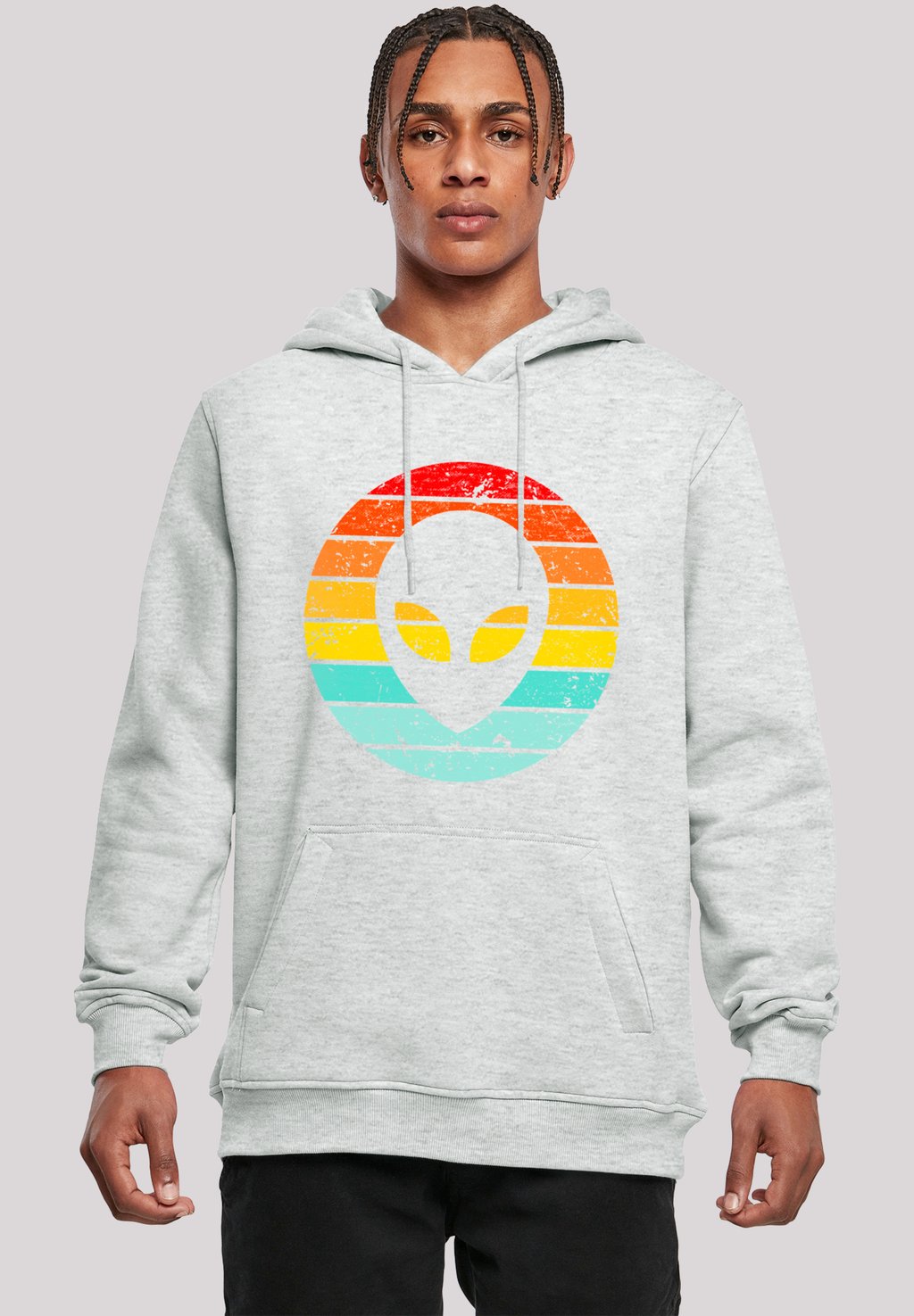 

Толстовка ALIEN RETRO SONNENUNTERGANG F4NT4STIC, серый