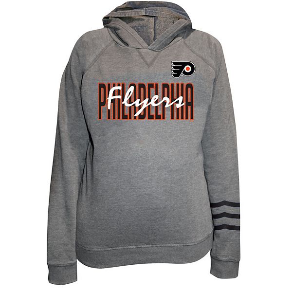 

Женский свитшот с капюшоном Philadelphia Flyers plus size Fanatics