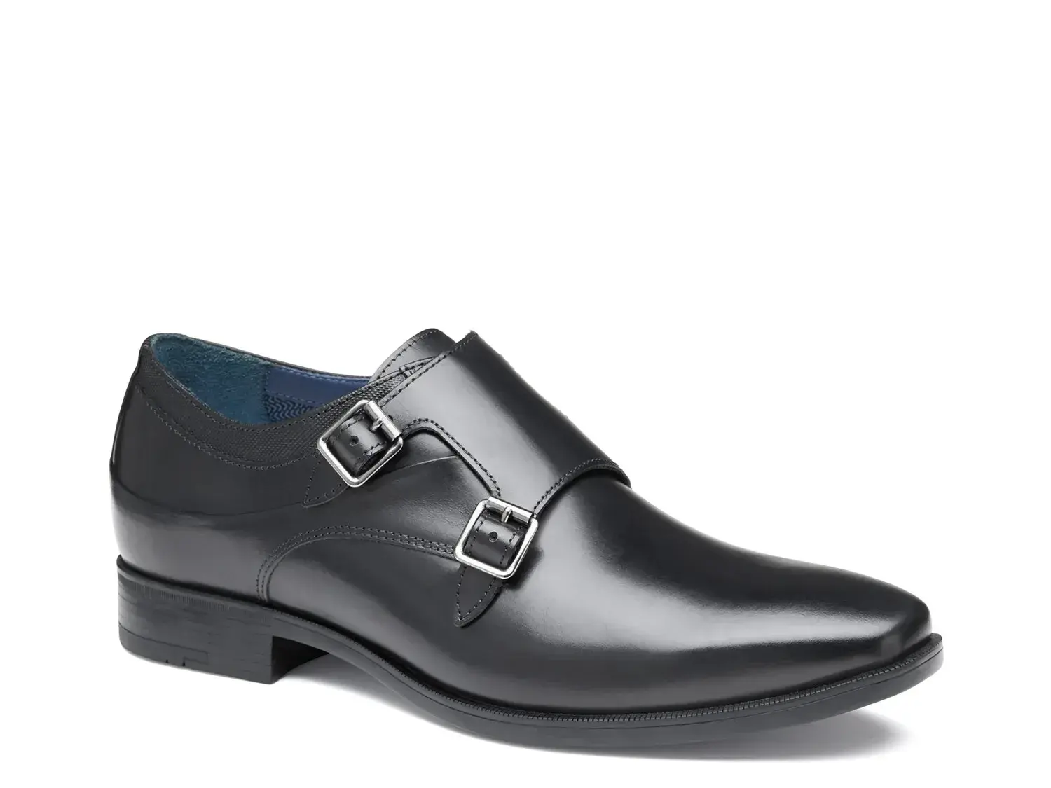 Johnston & Murphy Gibbons Monk Strap Slip-On, черный
