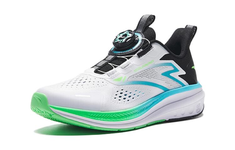 Детские кроссовки GS Low-top ANTA Белые/черные/озерно-голубые Anta Kids — фото 2