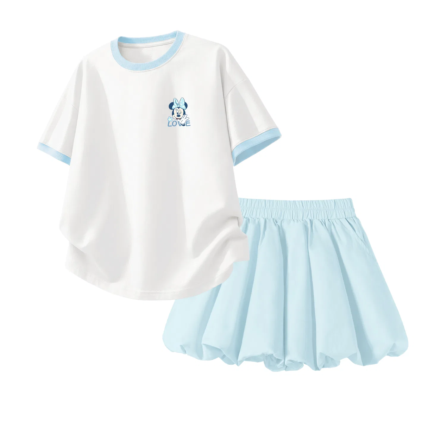 Спортивный костюм для детей Disney Casual Sportswear 2 Piece Set светло-голубой — фото 4