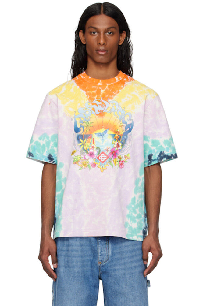 

Футболка разноцветная Surf Trip Tie Dye Casablanca