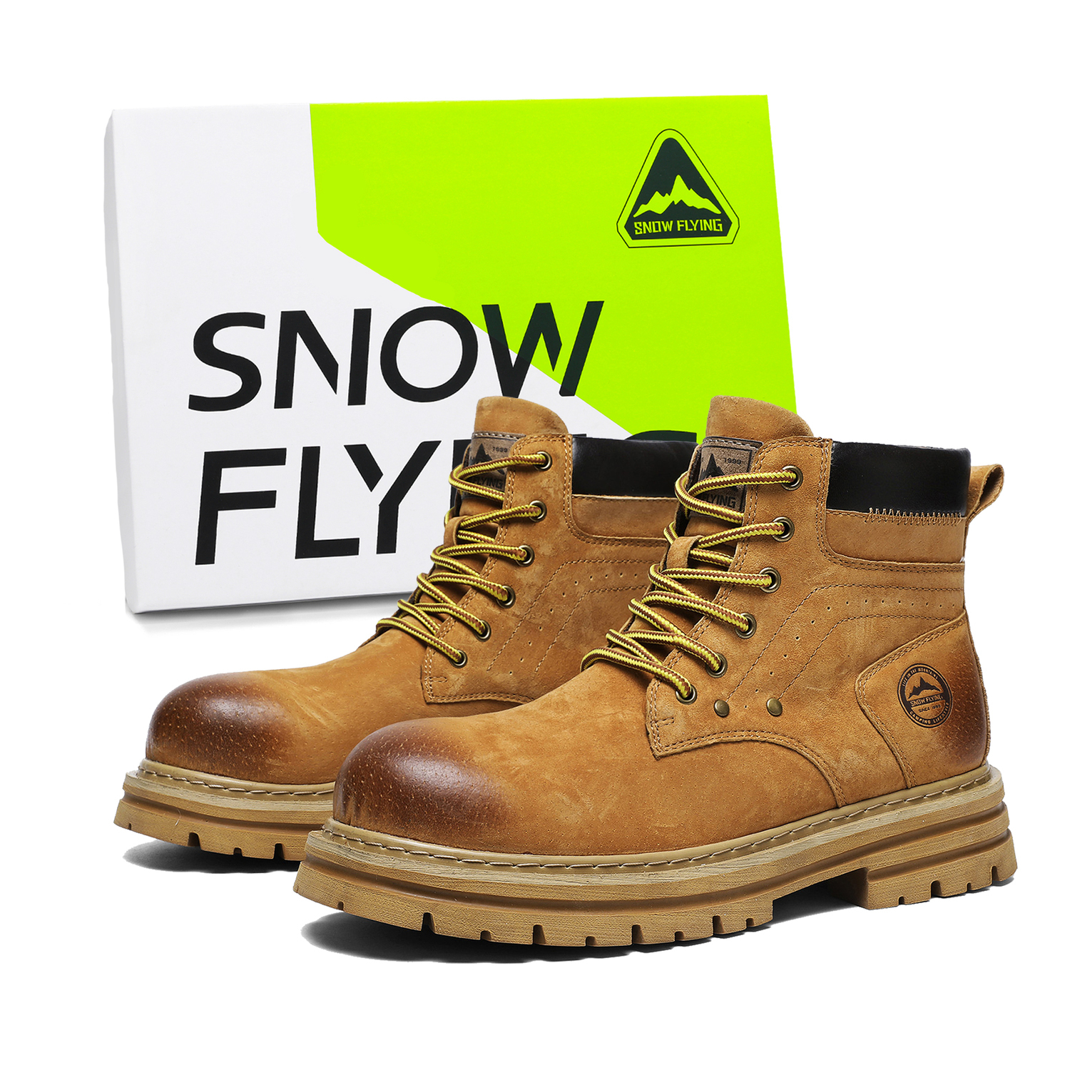 SNOW FLYING Зимние тактические ботинки Crew Martin унисекс универсальные черные с флисовой подкладкой, цвет Versatile Black (Fleece-lined) — фото 3