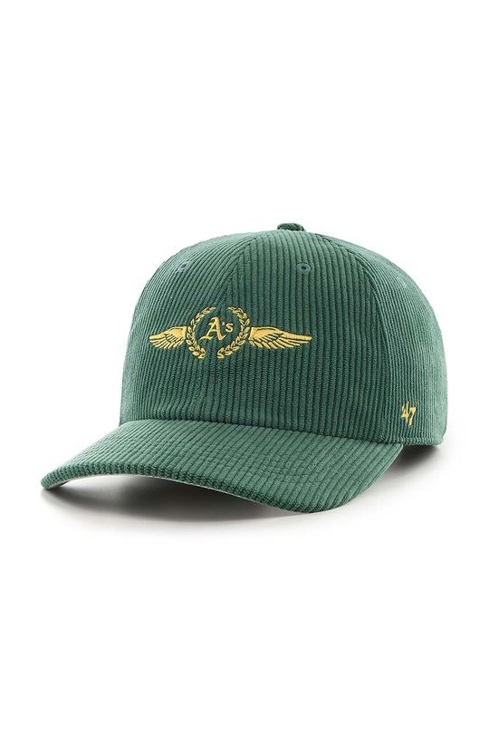 

Хлопковая бейсболка MLB Oakland Athletics 47 brand, зеленый