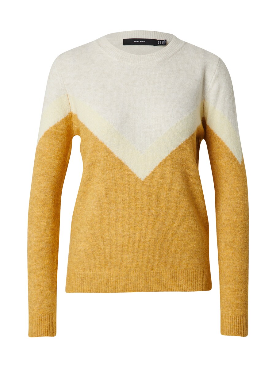 

Свитер VERO MODA VMPLAZA, Cream/yellow gold