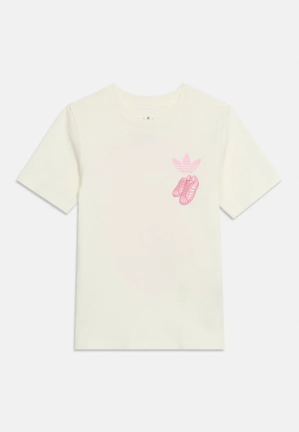 Футболка унисекс с принтом «суперзвезда» Adidas Originals, Off-White — фото 3