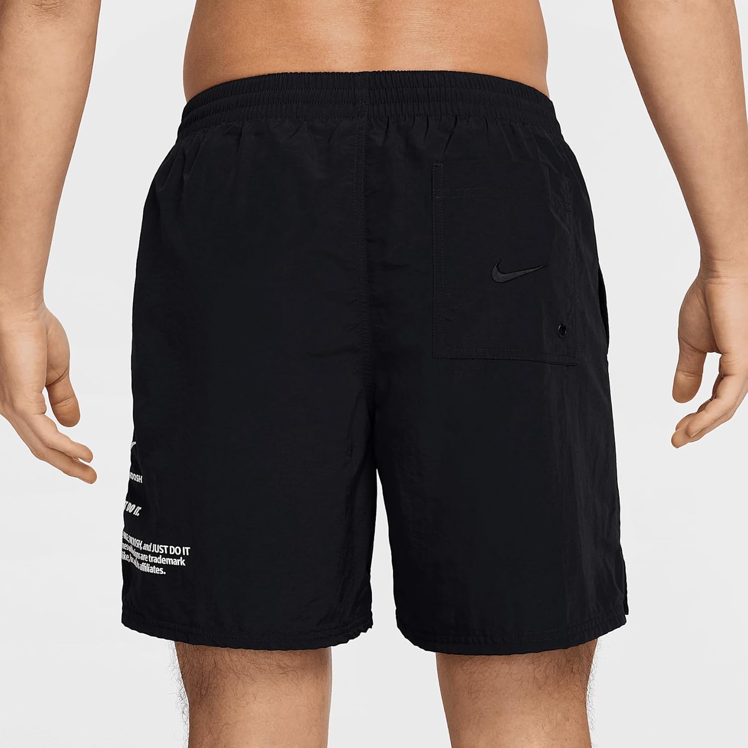 Мужские плавки Nike Swim Breaker Specs 7 дюймов для заплыва, Black — фото 3