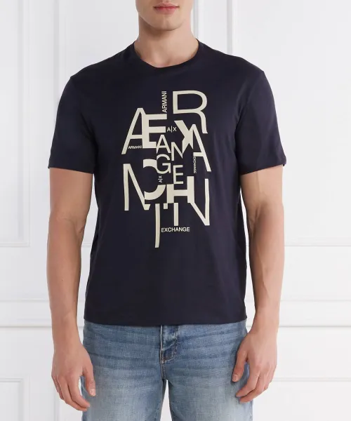 

Футболка Regular fit Armani Exchange, синий