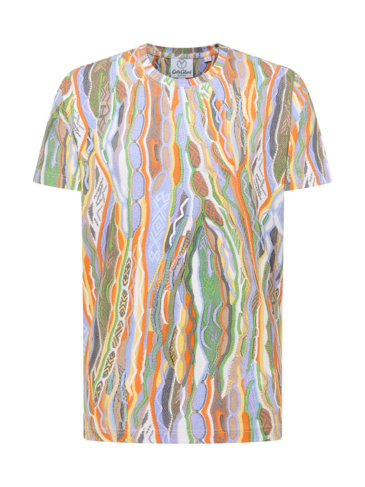 

Футболка Fanton белого/многоцветного цвета Carlo Colucci, Белый, Футболка Fanton белого/многоцветного цвета Carlo Colucci