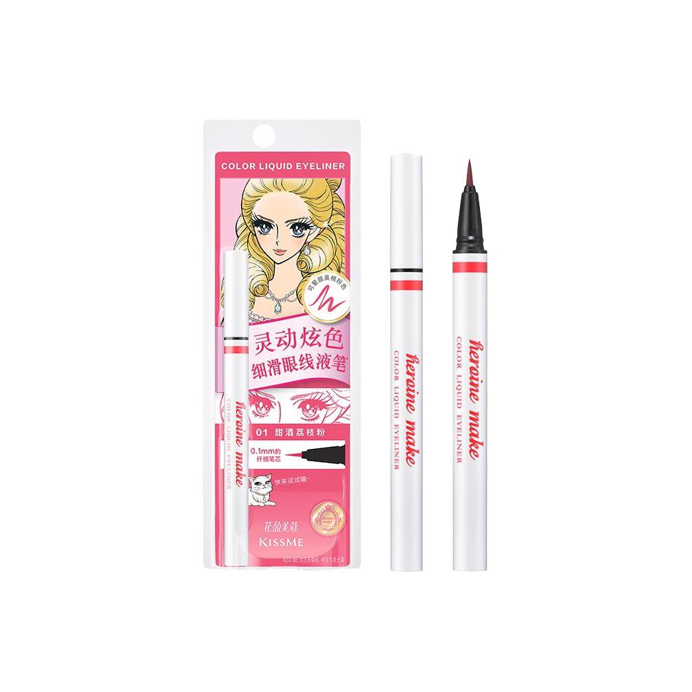 

Жидкая подводка для глаз долговременная с ультратонким аппликатором 0,4 мл KISSME