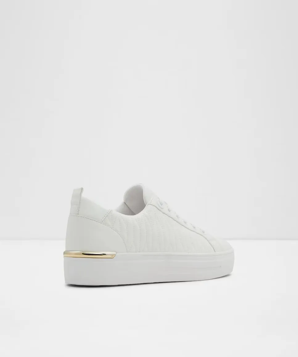 Женская повседневная спортивная обувь с круглым носком Aldo, белый — фото 3