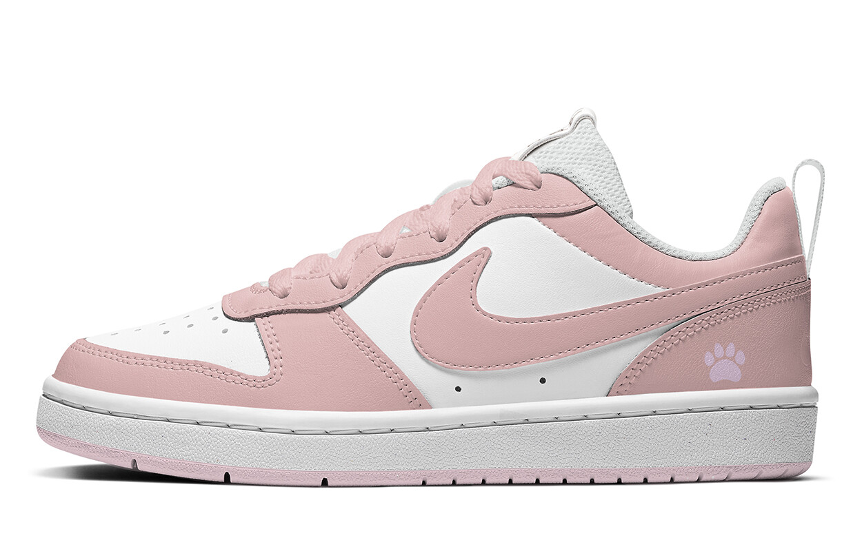 

Обувь для скейтбординга Court Borough для детей, начальная школа Nike, цвет Cute Pink
