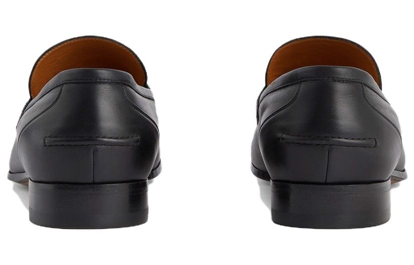 Туфли мужские Gucci Low-Top с логотипом, черный — фото 4