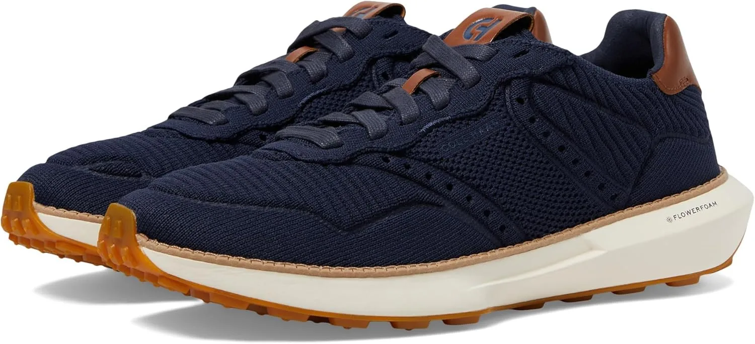 Мужские кроссовки Cole Haan Generation Zerogrand II, темно-синий/коричневый/слоновая кость