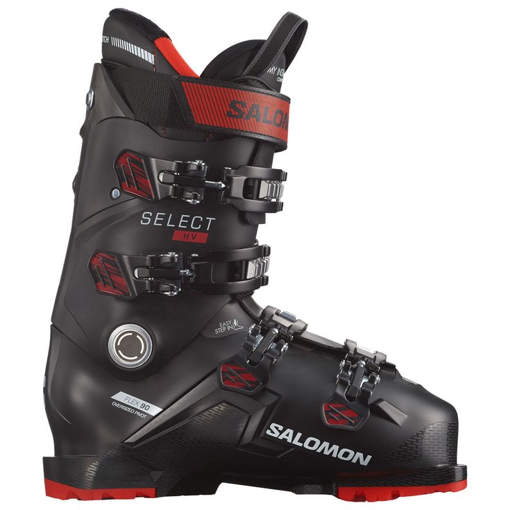 

Горнолыжные ботинки select hv 90 gw black red beluga - 24-24.5 Salomon