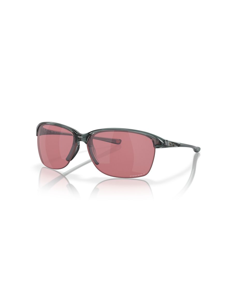 

Женские прямоугольные солнцезащитные очки, Unstoppable OO9191 Oakley, Crystal Black