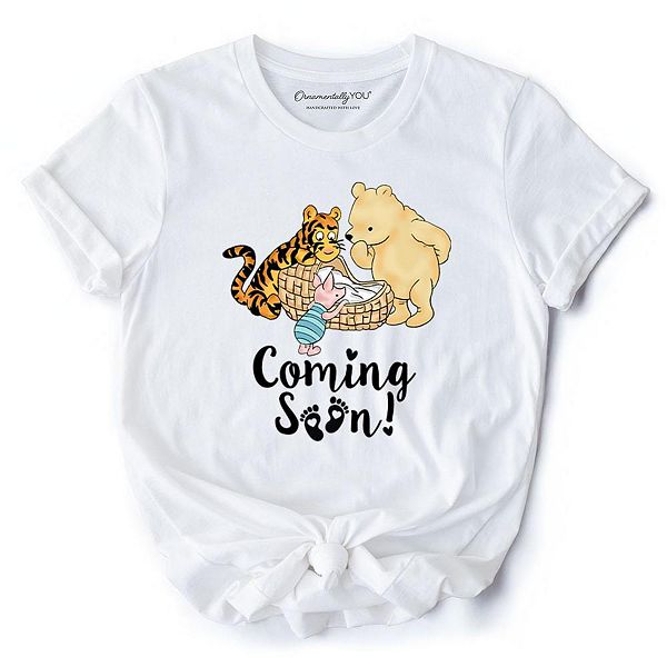 

Футболка для будущих мам с Винни Пухом и Тигрой Ornamentallyyou, White, Белый, Футболка для будущих мам с Винни Пухом и Тигрой Ornamentallyyou, White