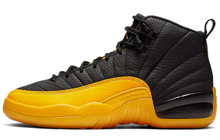

Кроссовки Jordan 12 Retro Black University Gold GS