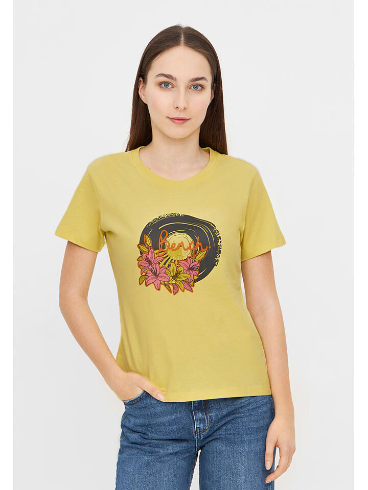 

Футболка Bench Shirt Anita, желтый