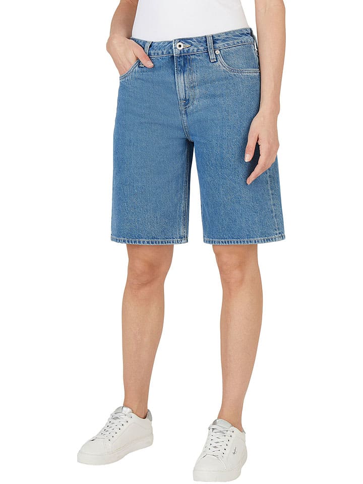 

Джинсовые шорты Pepe Jeans, синий