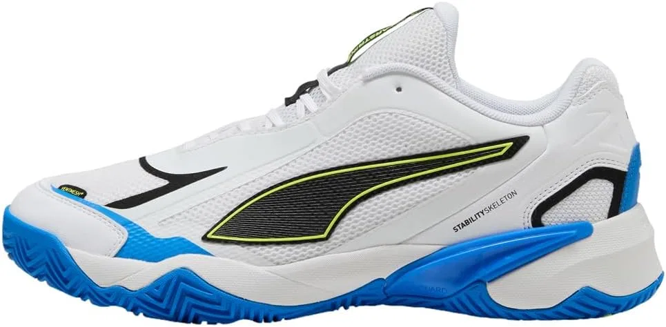 Детские кроссовки Puma Solarstrike 4 для дома, унисекс, Puma White Puma Black Ultra Blue