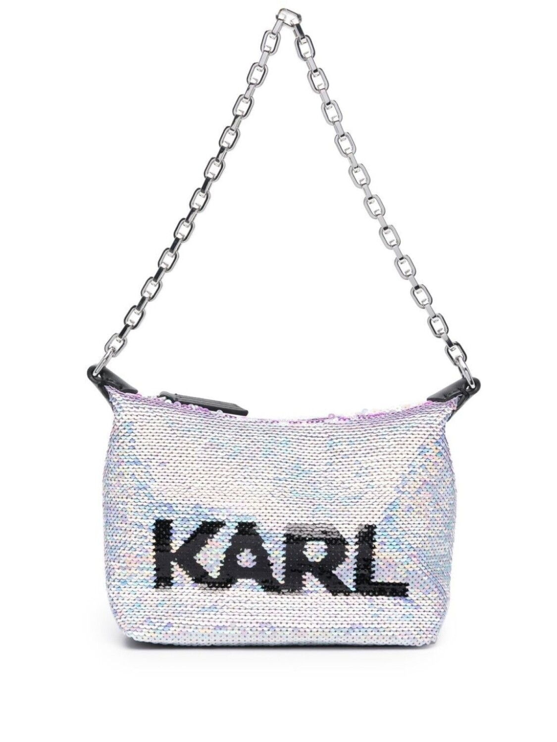 

Karl Lagerfeld K/Evening sequin shoulder bag, фиолетовый