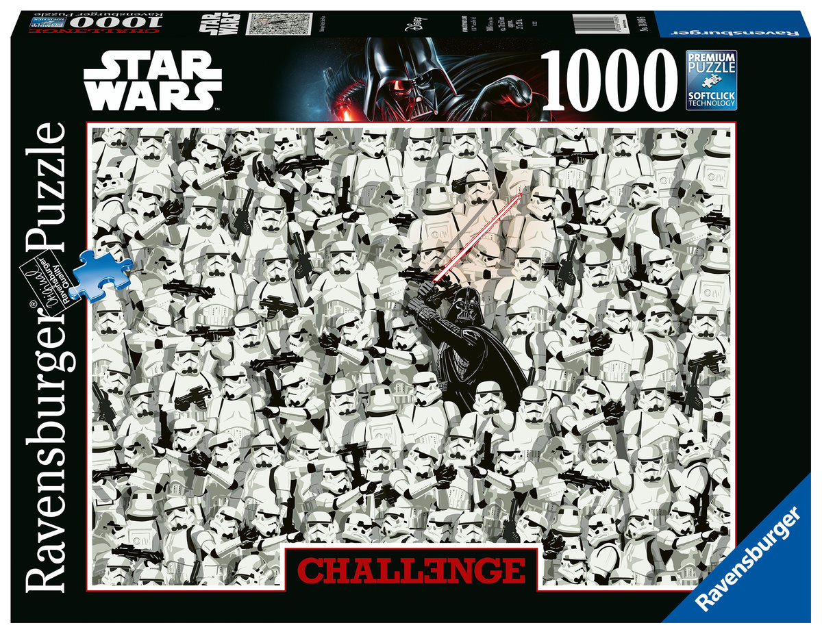 

Ravensburger, пазл, Challenge, Star Wars, 1000 шт.