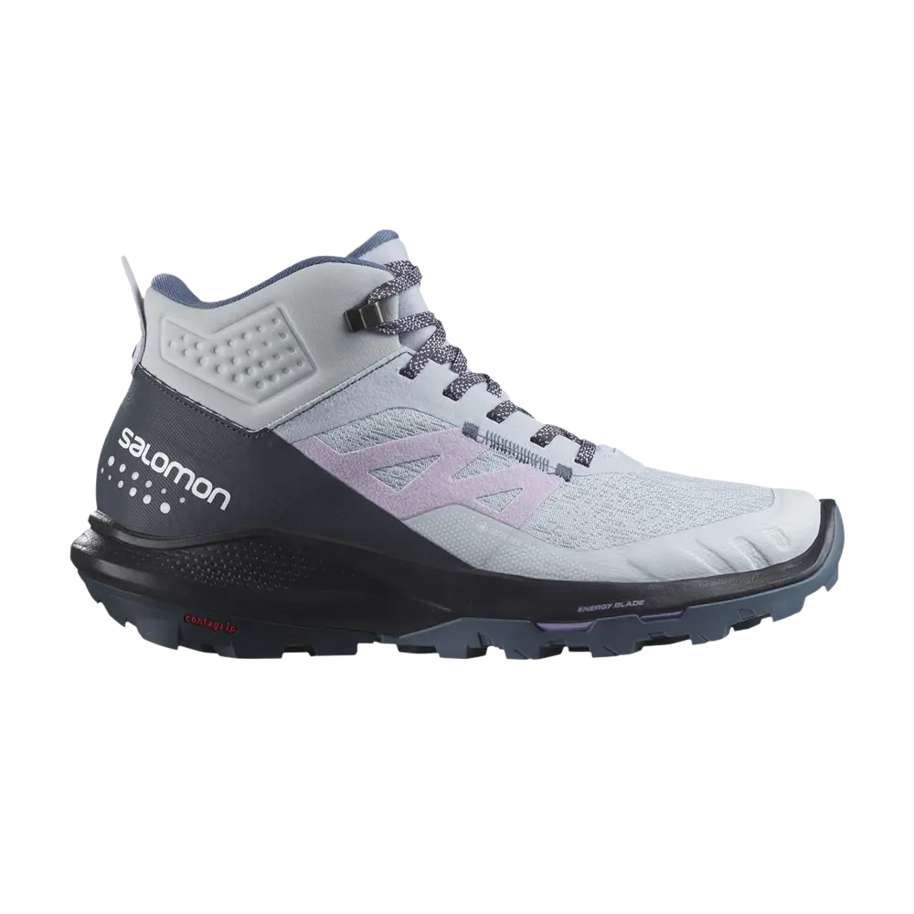 Кроссовки Wmns Outpulse Mid GORE-TEX Salomon, фиолетовый
